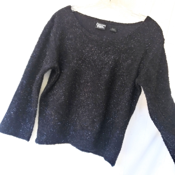 Sweaters | Fuzzy Sparkly Sweater | Poshmark